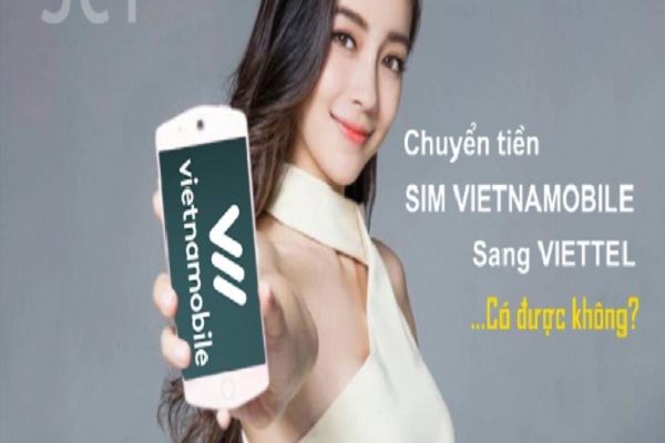 Có cách chuyển tiền điện thoại từ Vietnamobile sang Viettel không