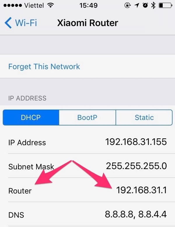 Làm thế nào để hack mật khẩu wifi bằng địa chỉ ip