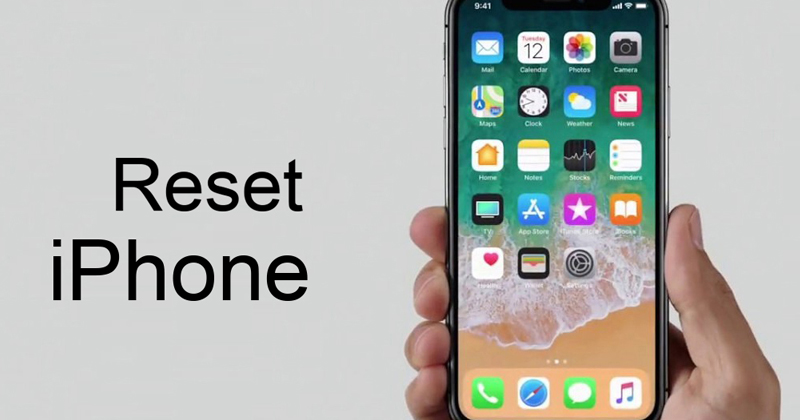 Cách khôi phục cài đặt gốc iPhone khi quên mật khẩu trực tiếp trên điện thoại