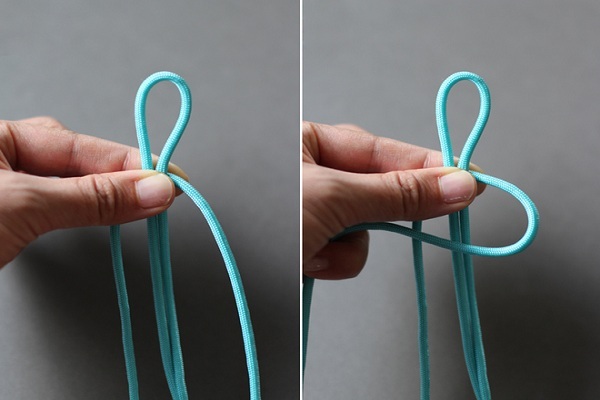 cách làm vòng tay bằng dây dù