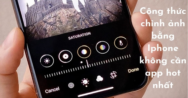 Công thức cách chỉnh ảnh chụp trên iPhone vào ban đêm