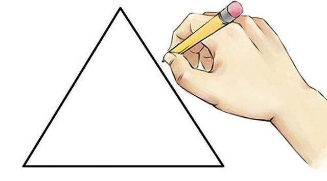 Hình tam giác là hình có 3 cạnh