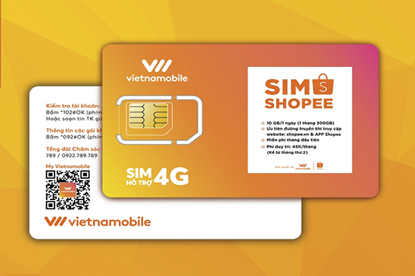 Tìm hiểu về gói Shopee 6g Vietnamobile 