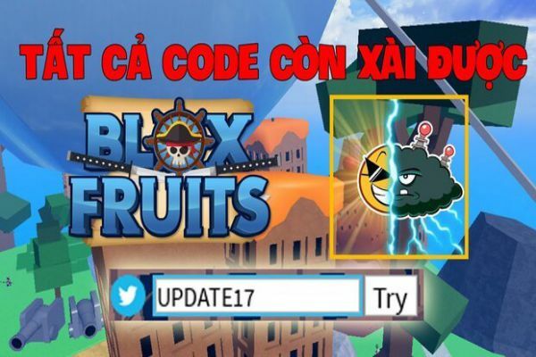 những mã code blox fruit reset stats update mới nhất